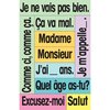 Poster Pals French High-Frequency Vocab Card Set P145R